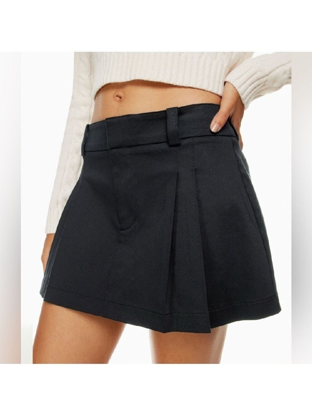 Sunday Best Pleated Micro Skirt - size 4